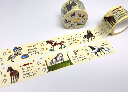 Pferde - Washi Tape / Masking Tape