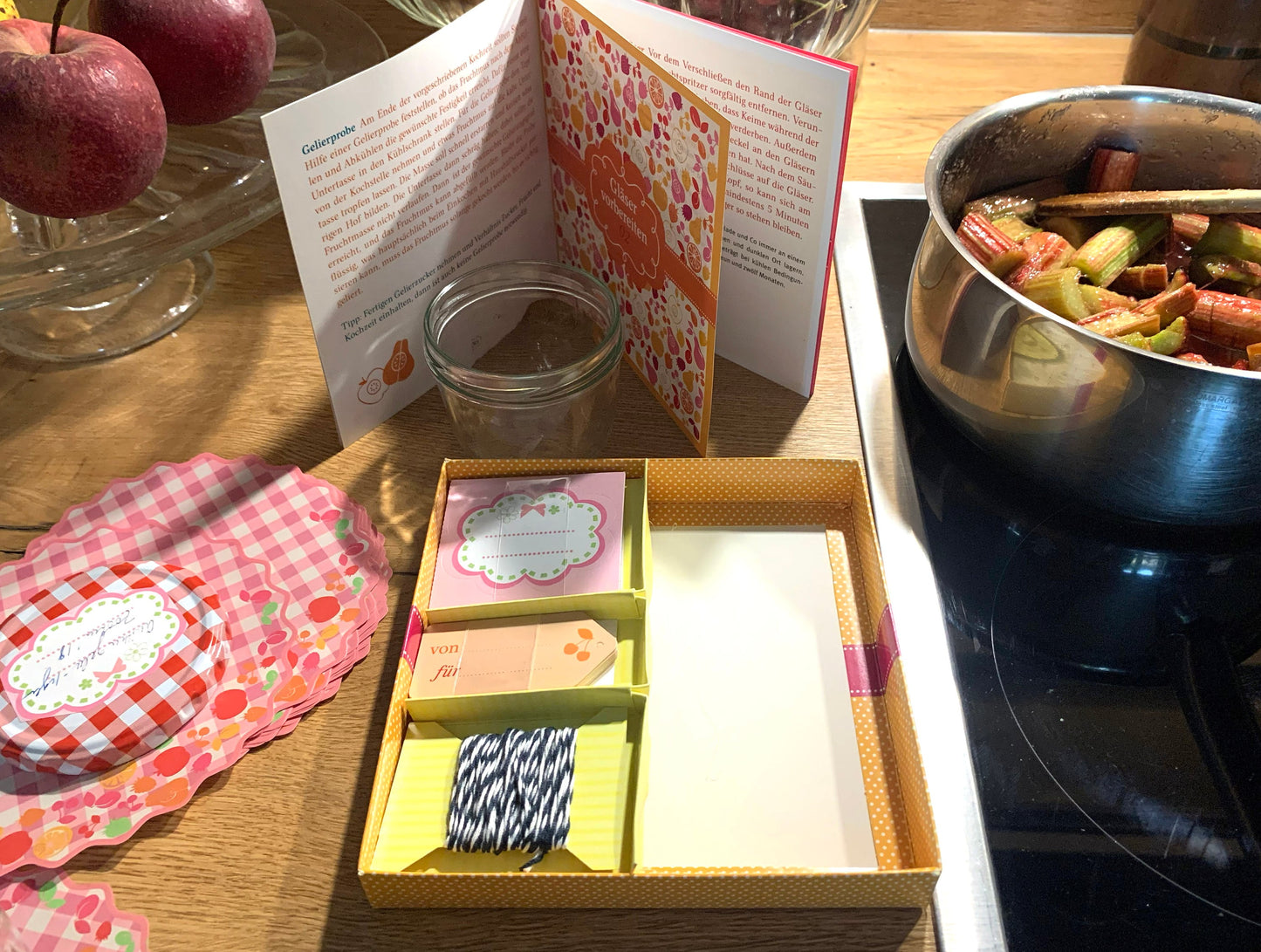 Marmeladen Label Set „Geschenkbox“ – Für Selbstgemachtes mit Stil