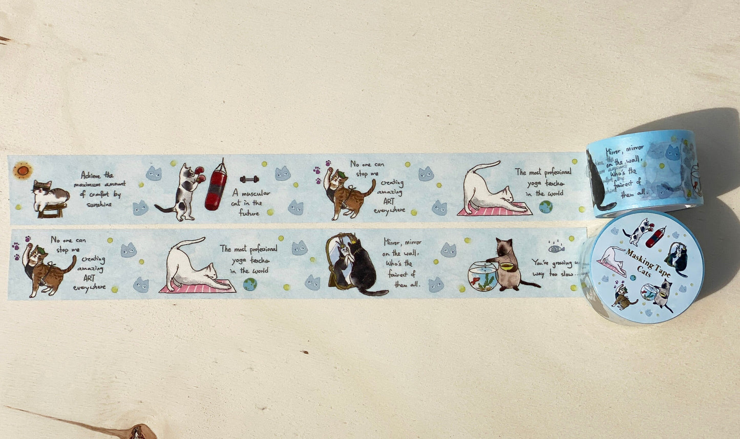 Katzen 7 m x 28 mm Masking- / Washi Tape