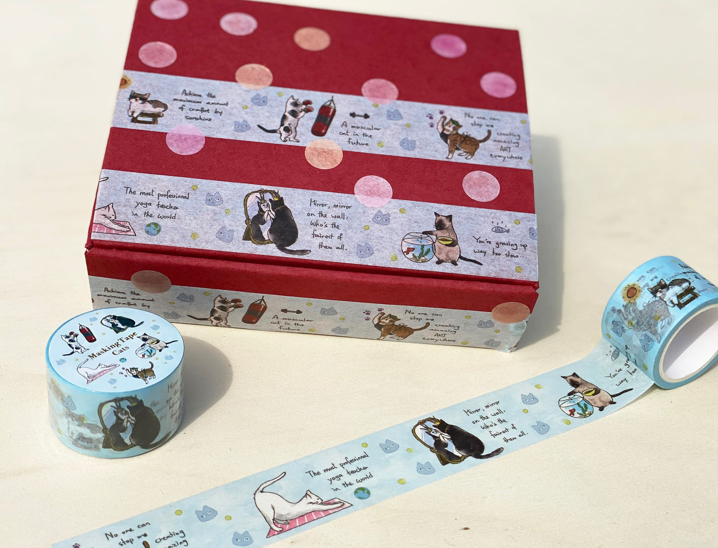 Katzen 7 m x 28 mm Masking- / Washi Tape