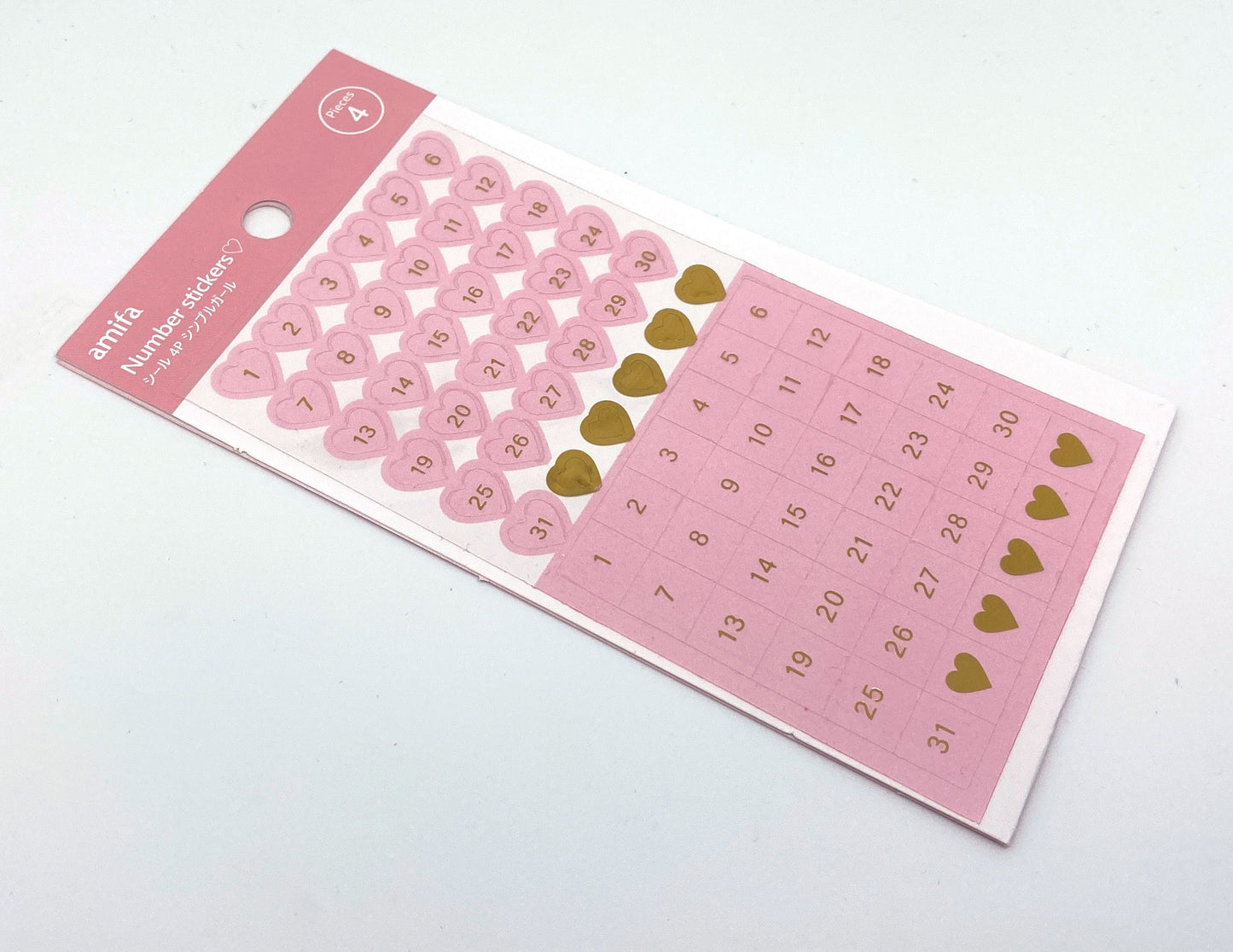 Zahlen Sticker Aufkleber transparent