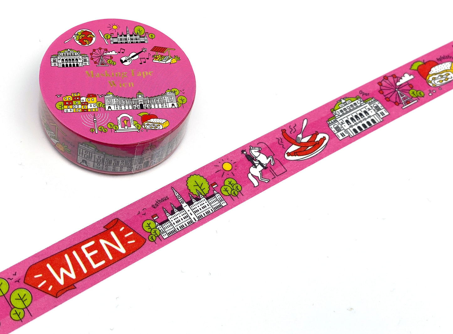 WIEN City Tapes - Washi Tape / Masking Tape