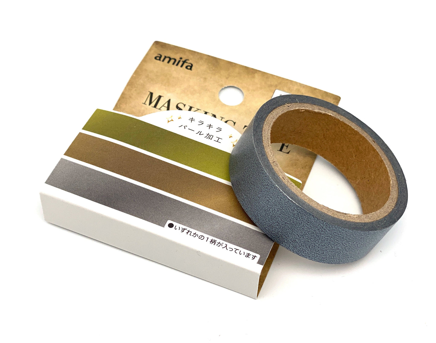 Metallic, Washi Tape/ 15 mm x 5 m mit Metallicfarbe