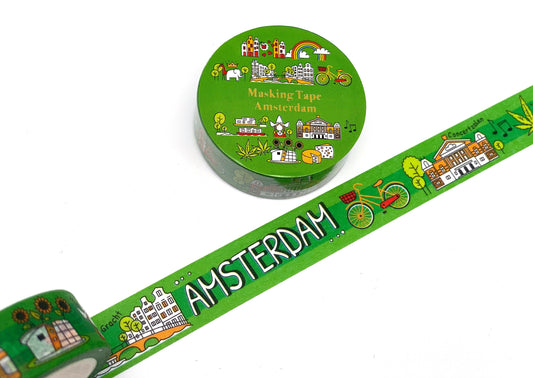 AMSTERDAM City Tapes - Washi Tape / Masking Tape