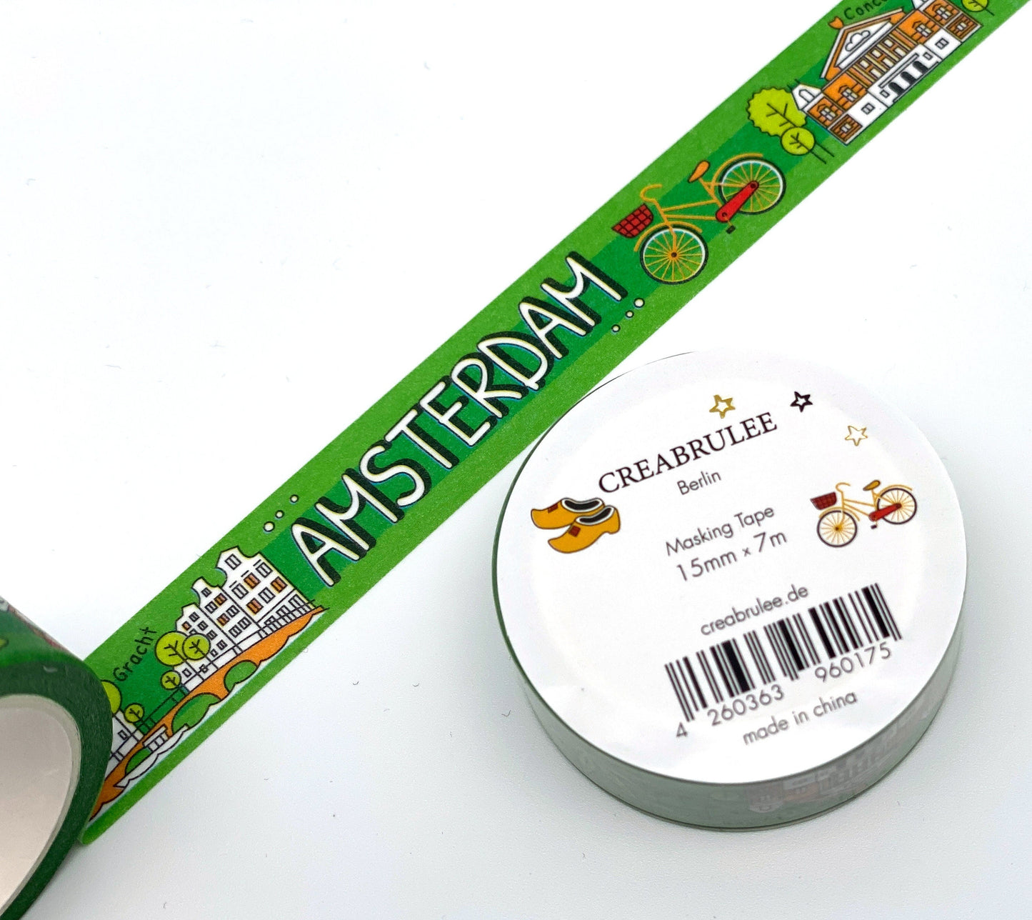 AMSTERDAM City Tapes - Washi Tape / Masking Tape