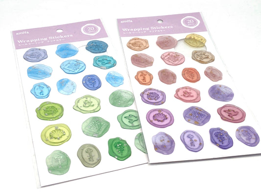 Siegel  Sticker / Aufkleber / je 20 Stück