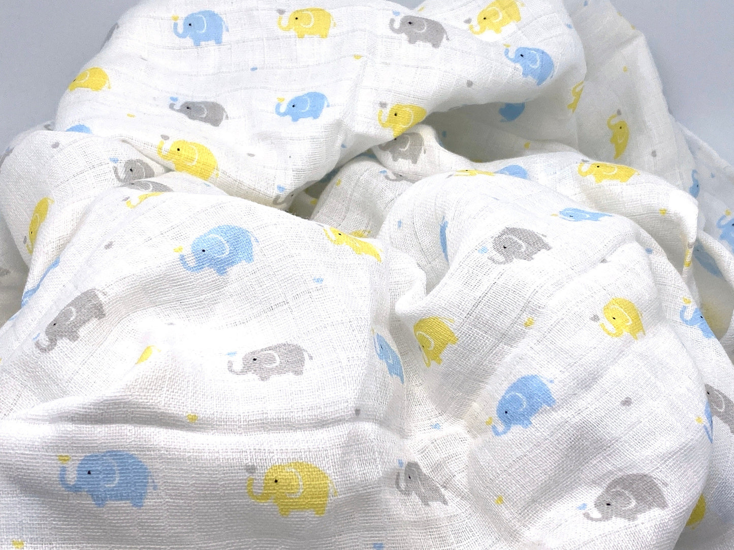 Musselintuch Elefanten