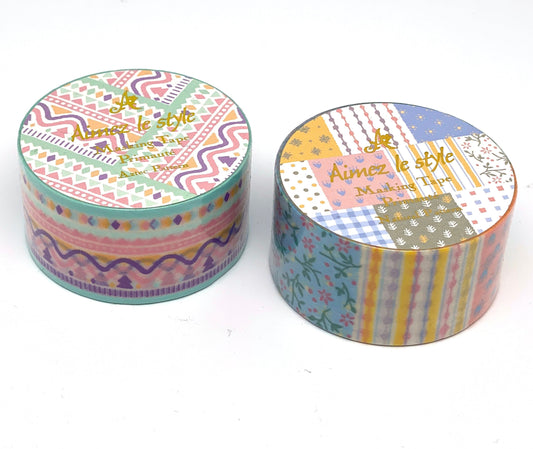 Natural Pattern - Washi Tape / Masking Tape