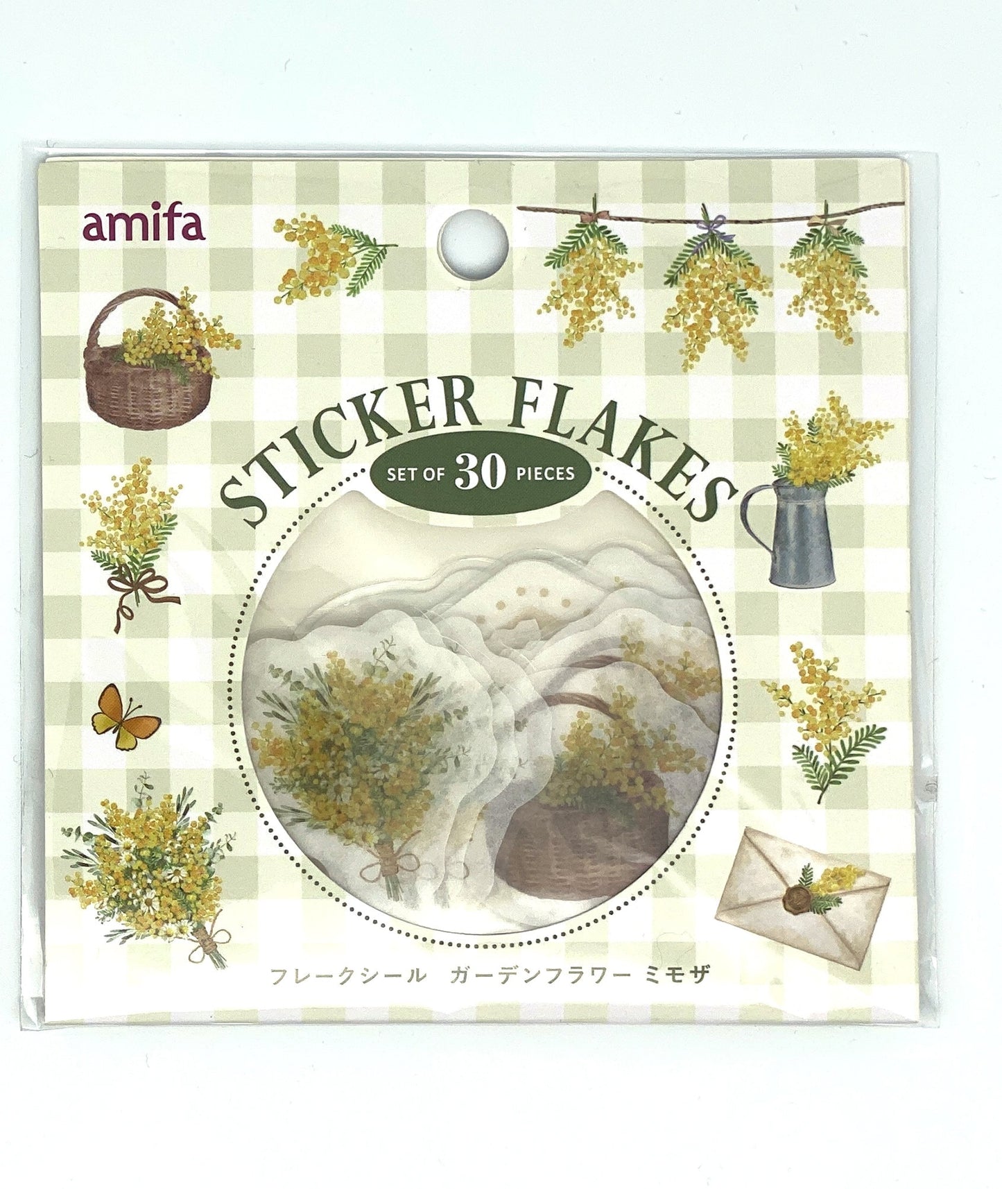 Lavendel / Akazie Sticker, Etiketten Aufkleber