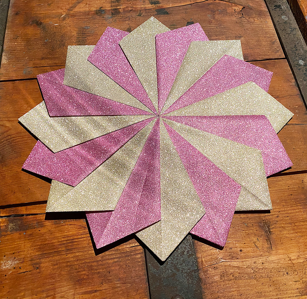 Origami Papier - Glitzer