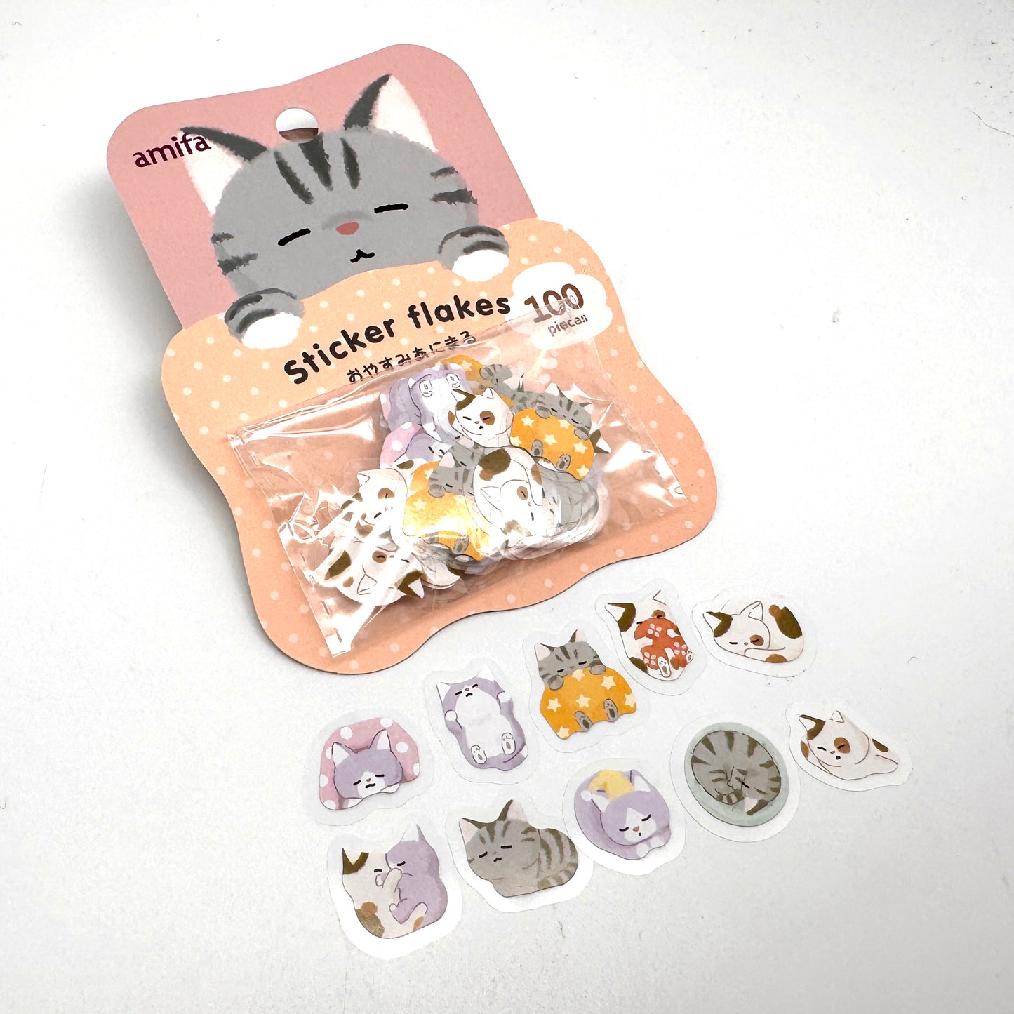 Tier-Sets Katzen, Bären, Pandas, Robben - Aufkleber / Sticker