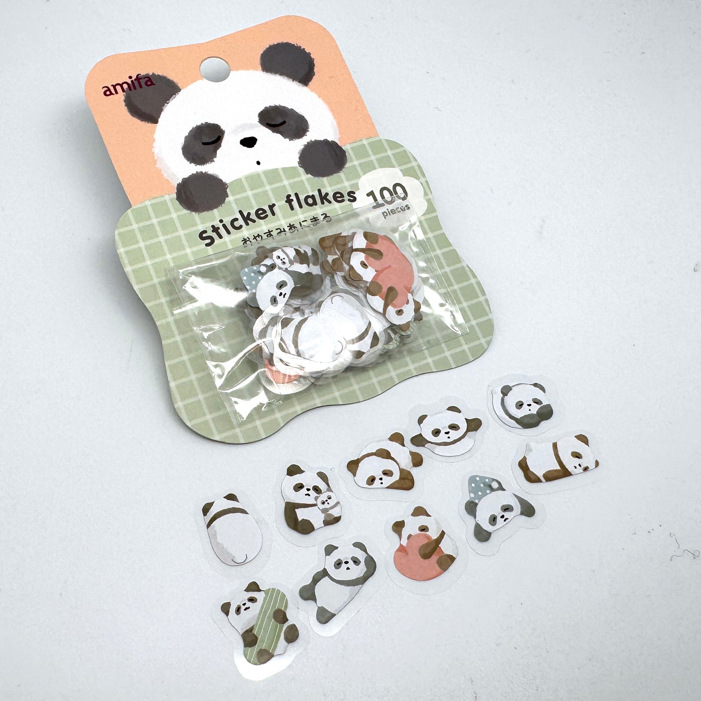 Tier-Sets Katzen, Bären, Pandas, Robben - Aufkleber / Sticker