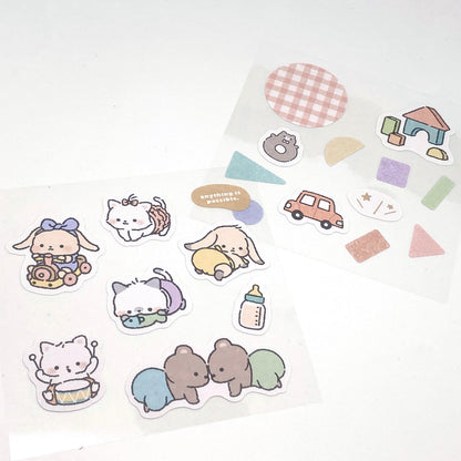 Lovely Baby - Aufkleber / Sticker