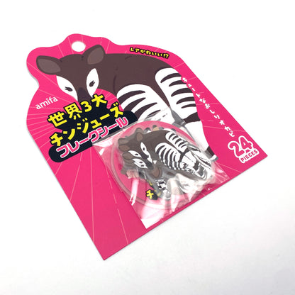 Okapi, Panda, Nilpferd Folienaufkleber