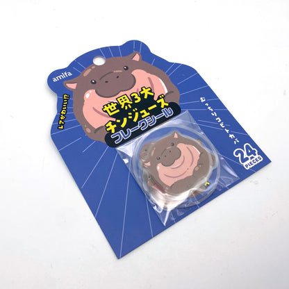 Okapi, Panda, Nilpferd Folienaufkleber