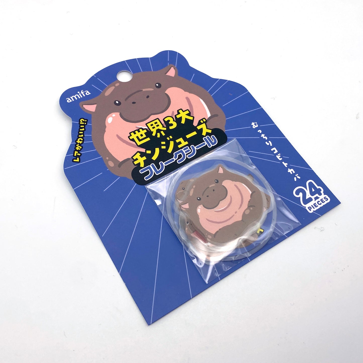 Okapi, Panda, Nilpferd Folienaufkleber