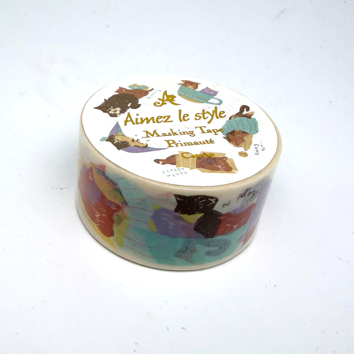 Cat Nap  - Washi Tape / Masking Tape