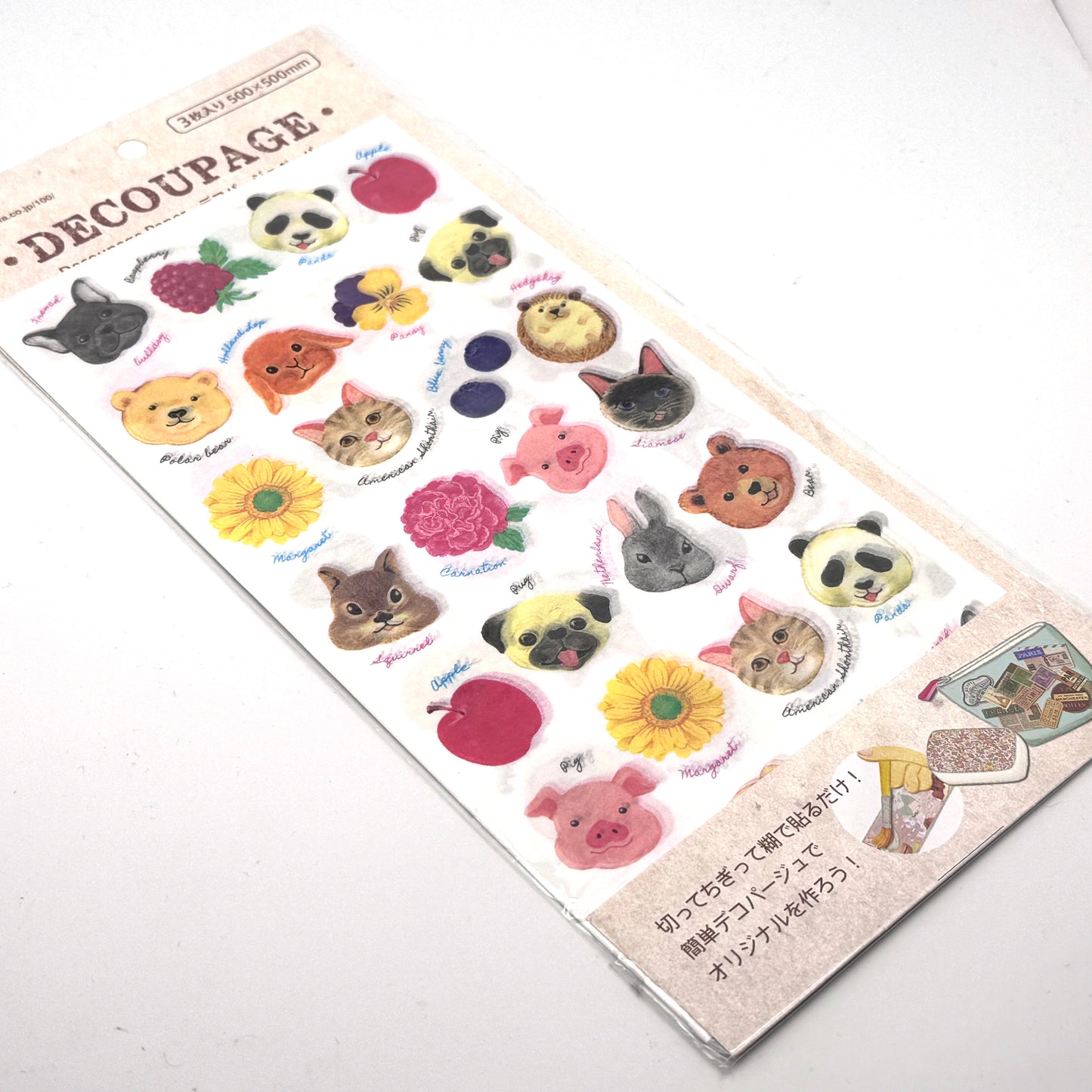 Tiere - Decoupage