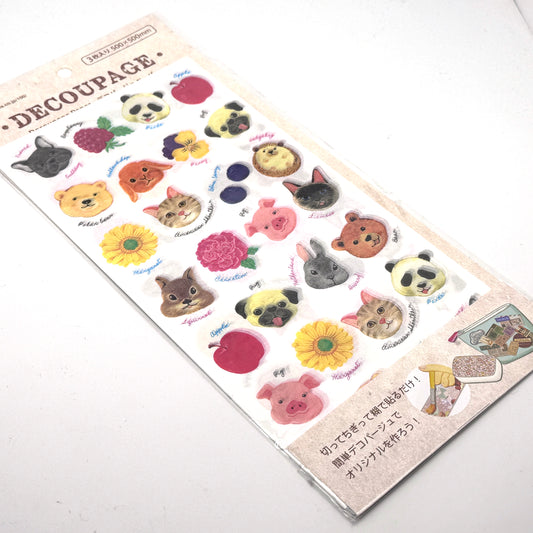 Tiere - Decoupage