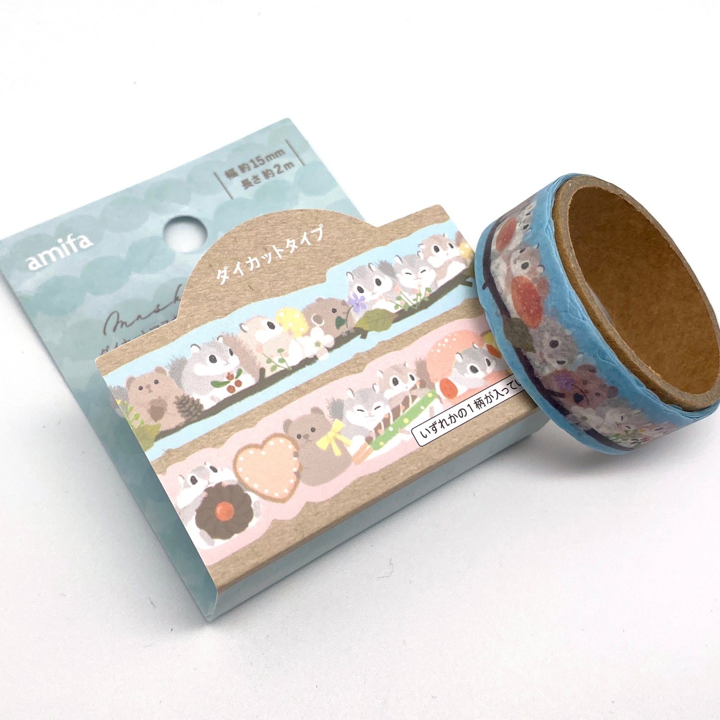 Eichhörnchen - Washi Tape/Masking Tape mit Konturschnitt