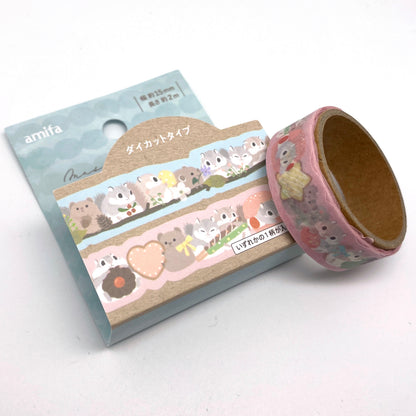 Eichhörnchen - Washi Tape/Masking Tape mit Konturschnitt