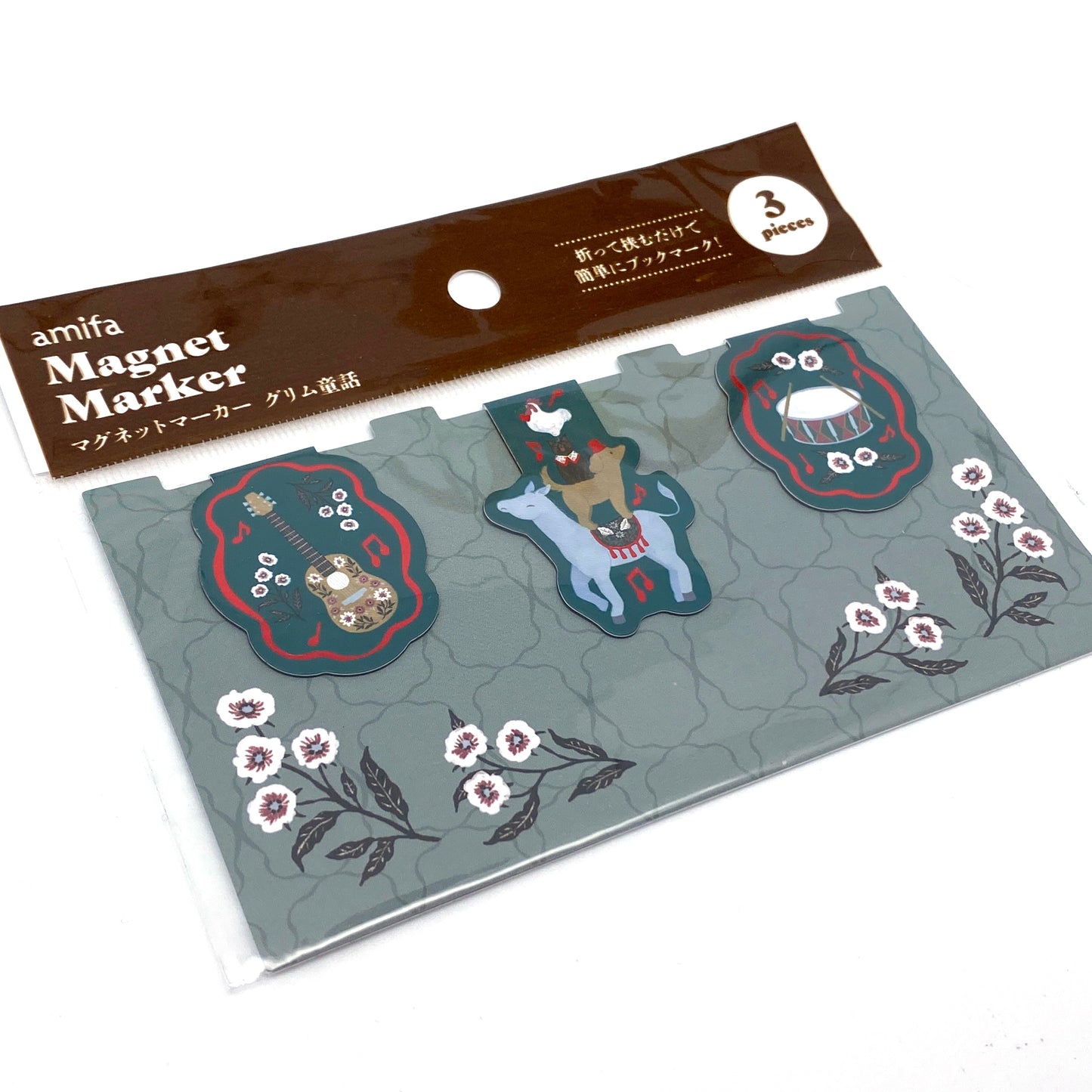 Magnetlesezeichen Set – Märchen Hänsel & Gretel + Bremer Stadtmusikanten