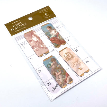 Romantic Fantasy - Magnetlesezeichen  Bookmarks  je 4 Stück