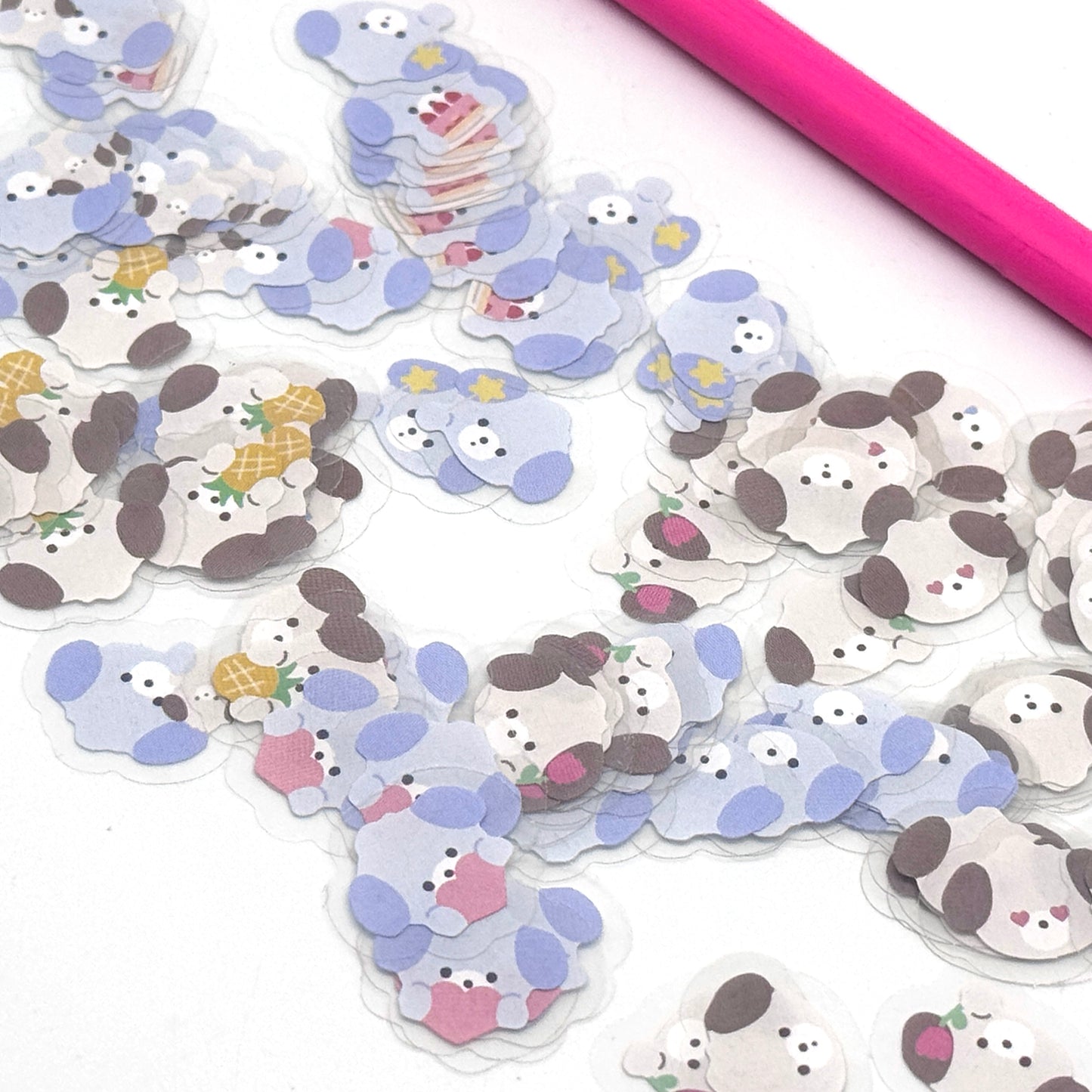 Tier-Sets Koala, Bären, Hasen, Hunde - Aufkleber / Sticker