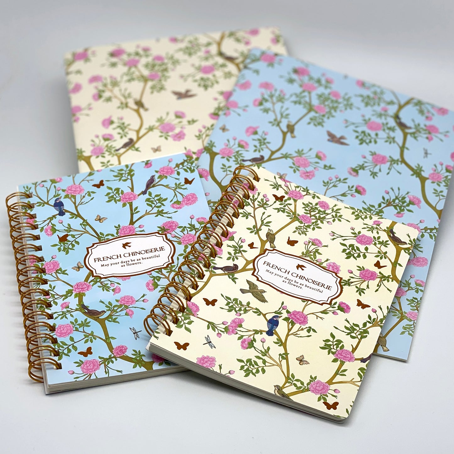 French Chinoiserie - Notizheft A5 / A6 liniert