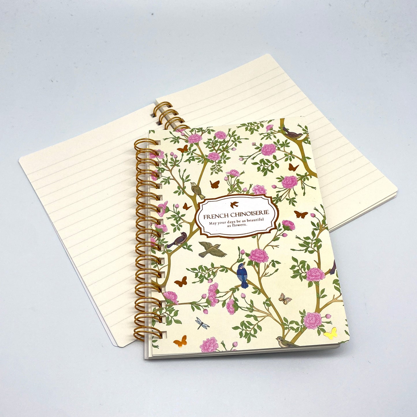 French Chinoiserie - Notizheft A5 / A6 liniert