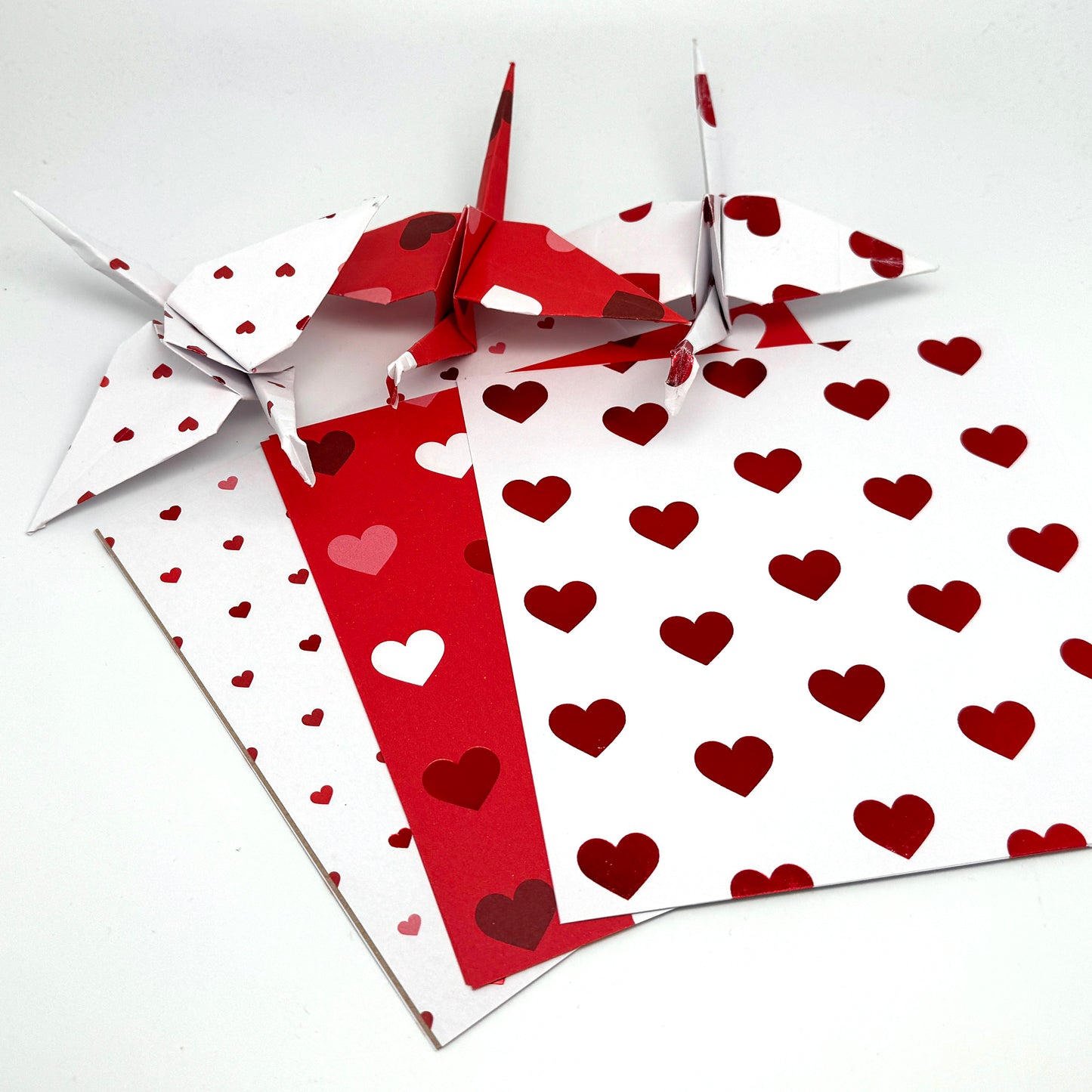 Herzen - Origami Papier