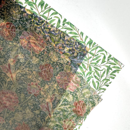 William Morris - Origami Papier transparent