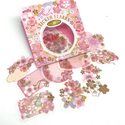 Blumen - Etiketten Sticker, Aufkleber
