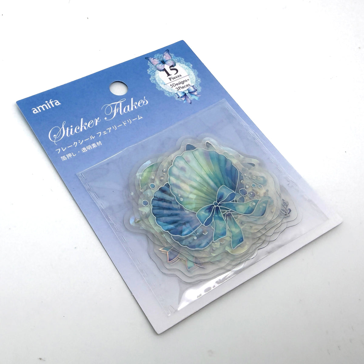 ✨ Folienaufkleber „Feentraum“ – Sticker mit Goldfolie & Glitzereffekt ✨