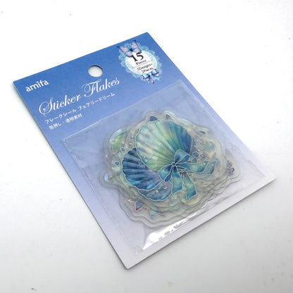 ✨ Folienaufkleber „Feentraum“ – Sticker mit Goldfolie & Glitzereffekt ✨