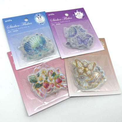 ✨ Folienaufkleber „Feentraum“ – Sticker mit Goldfolie & Glitzereffekt ✨
