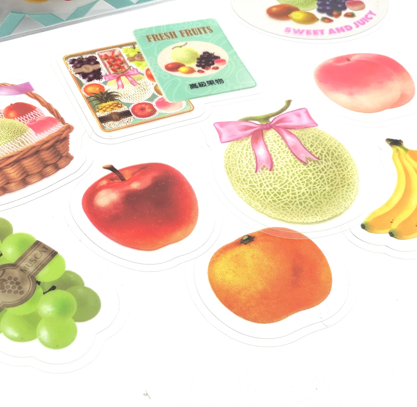 Obst im Zip Bag - Sticker / Aufkleber