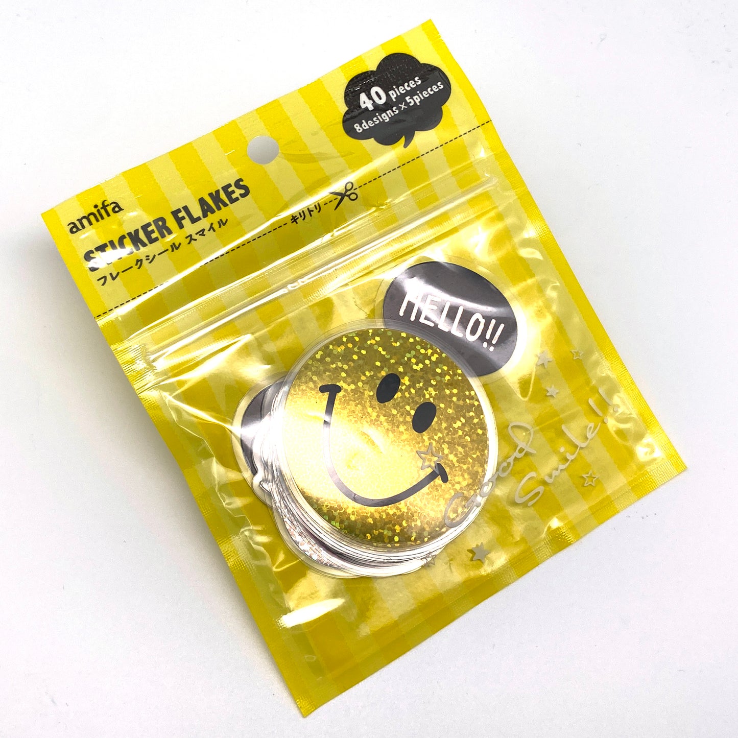 Smiley - Sticker / Aufkleber