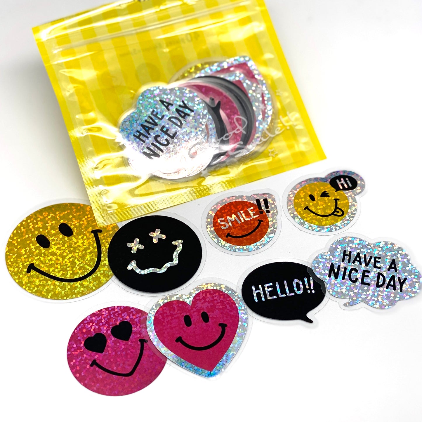 Smiley - Sticker / Aufkleber