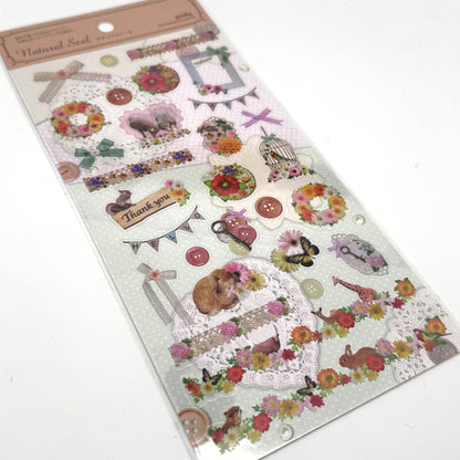 Travel / Natural -   FolienSticker / -Aufkleber / Etiketten je 30 Stück (Kopie)