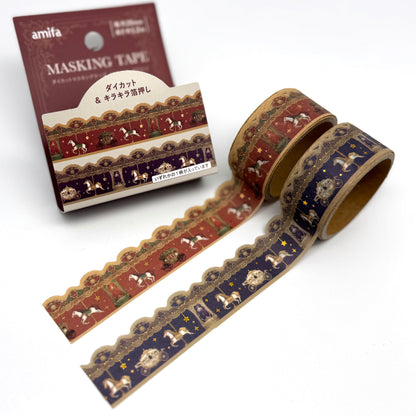 Karussell - Washi Tape Konturgeschnitten