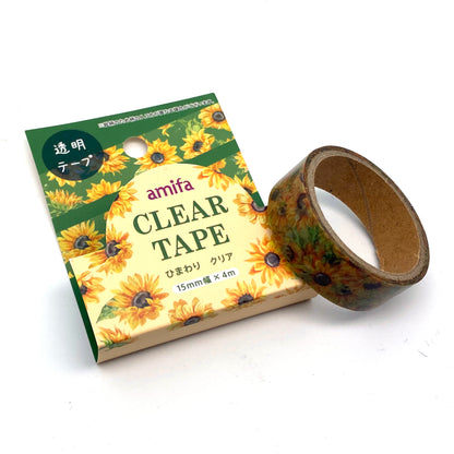 Sonnenblumen - Folientape je 15 mm x 4 m