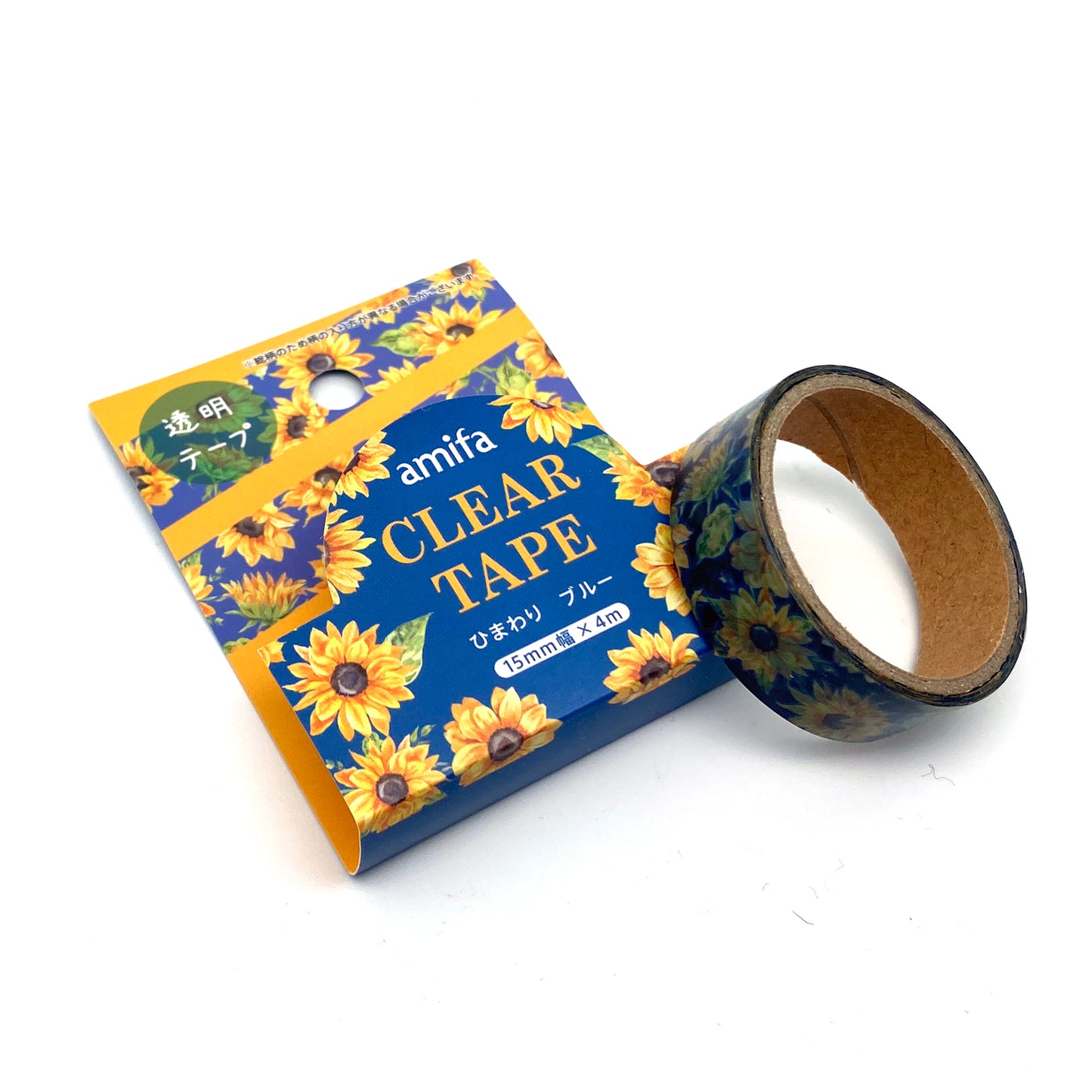 Sonnenblumen - Folientape je 15 mm x 4 m