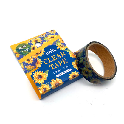 Sonnenblumen - Folientape je 15 mm x 4 m