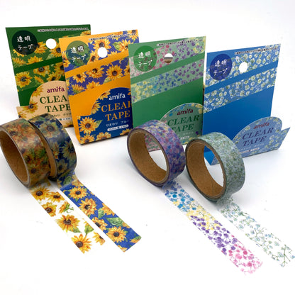 Sonnenblumen - Folientape je 15 mm x 4 m