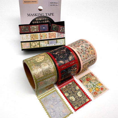 William Morris Tear-Off breit - Washi Tape / Masking Tape