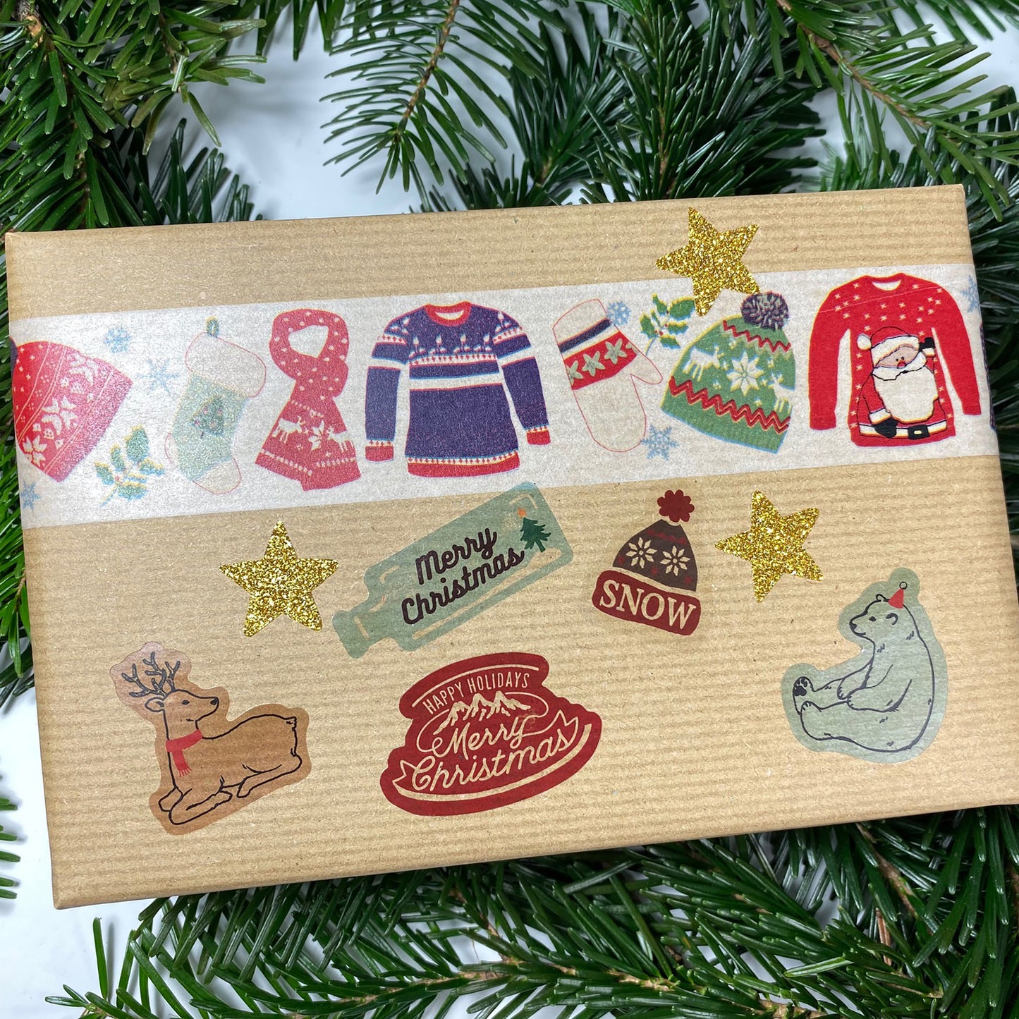 Christmas Wardrobe - Washi Tape
