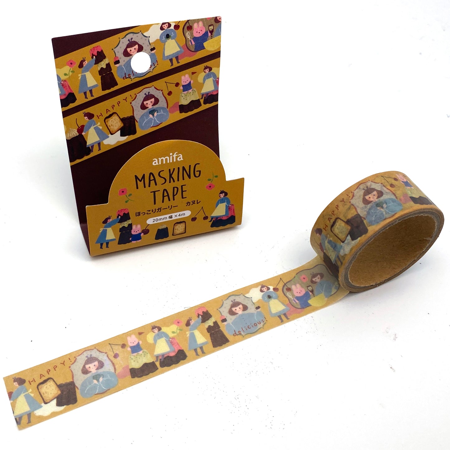 🎂  „Konditorin“ – Illustrationen Backen & Patisserie - Washi Tape