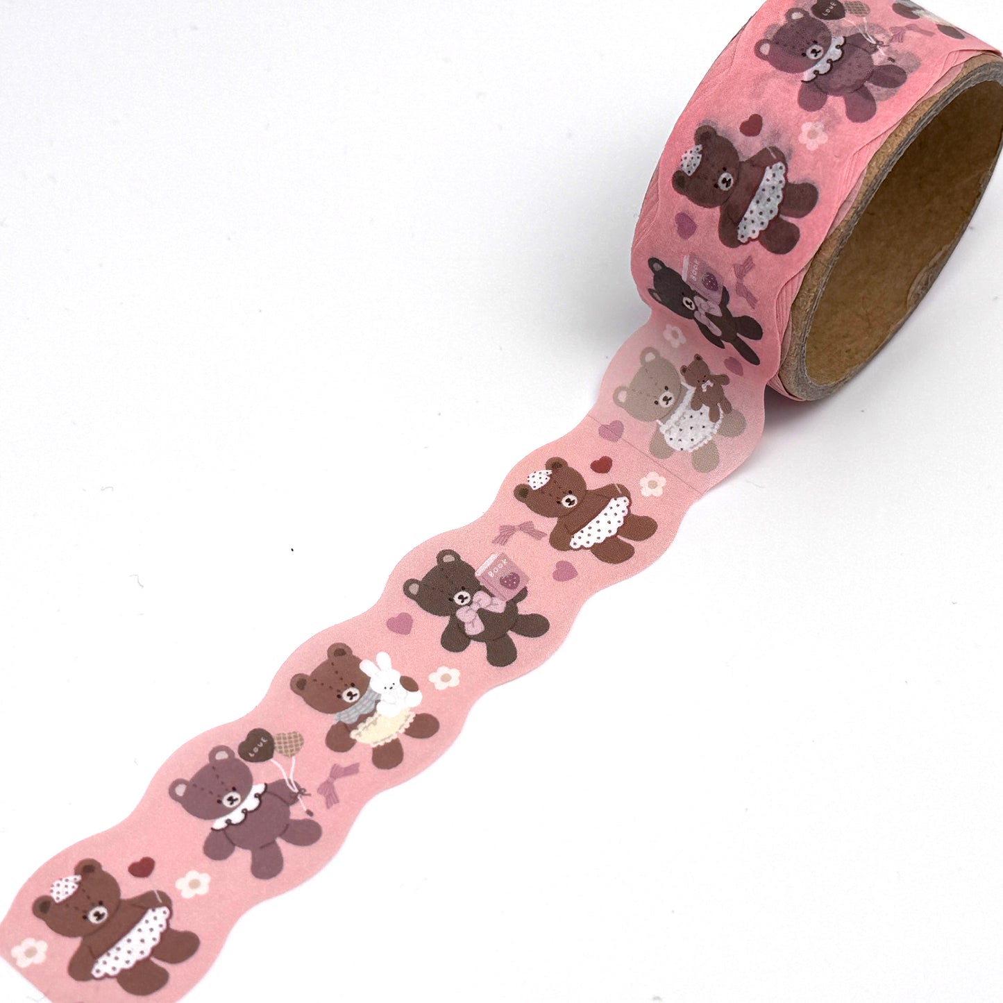 Teddy Bären - Kontur Washi Tape/Masking Tape