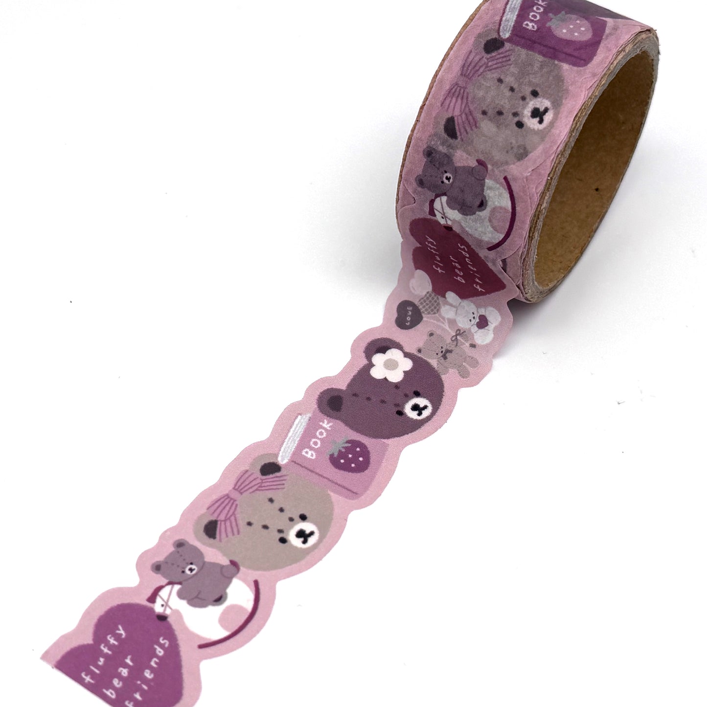 Teddy Bären - Kontur Washi Tape/Masking Tape